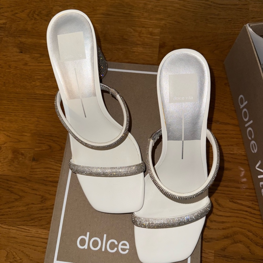 Dolce Vita Rhinestone Sandal Heels
